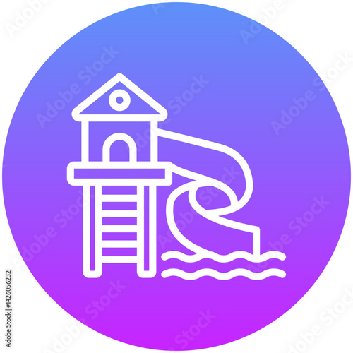 Water Coaster Icon