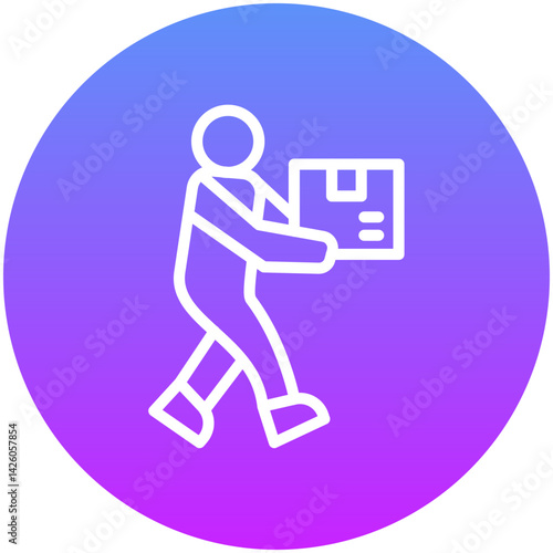 Delivery Man Icon