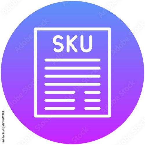 Sku Description Icon