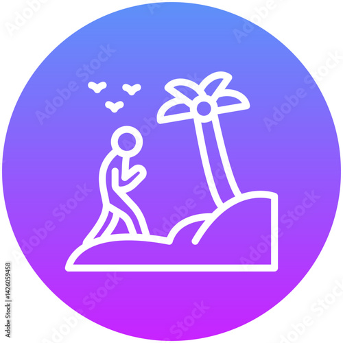 Exotic Vacation Icon