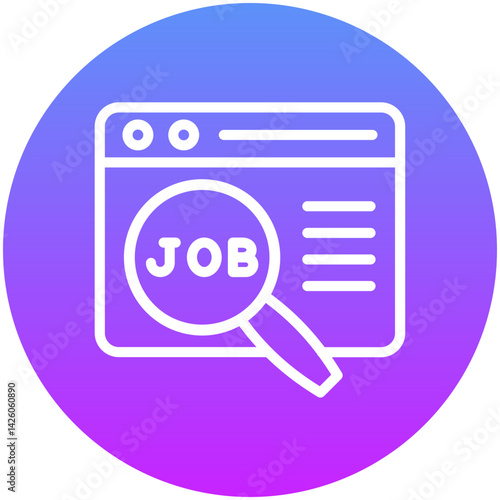 Job Search Website Icon