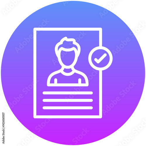 Job Candidate Male Icon