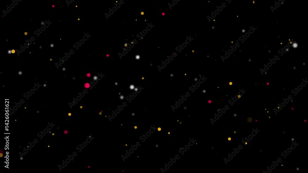 Stunning Particle Video Overlay Celestial Dust and Sparkling Lights Stunning Particle Video Overlay Celestial Dust and Sparkling Lights
