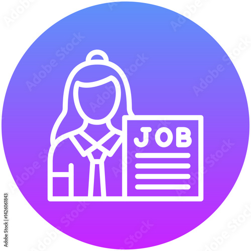 Applicant Female Icon