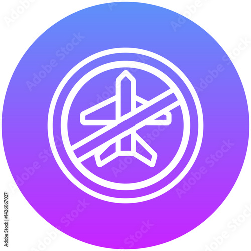 Travel Restrictions Icon