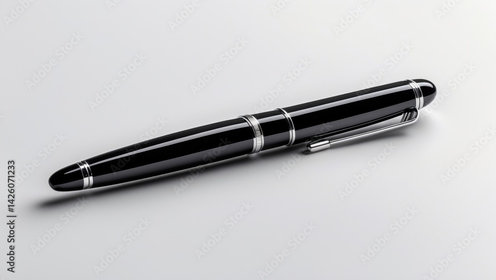 Pen ball on a white background Pen ball on a white background