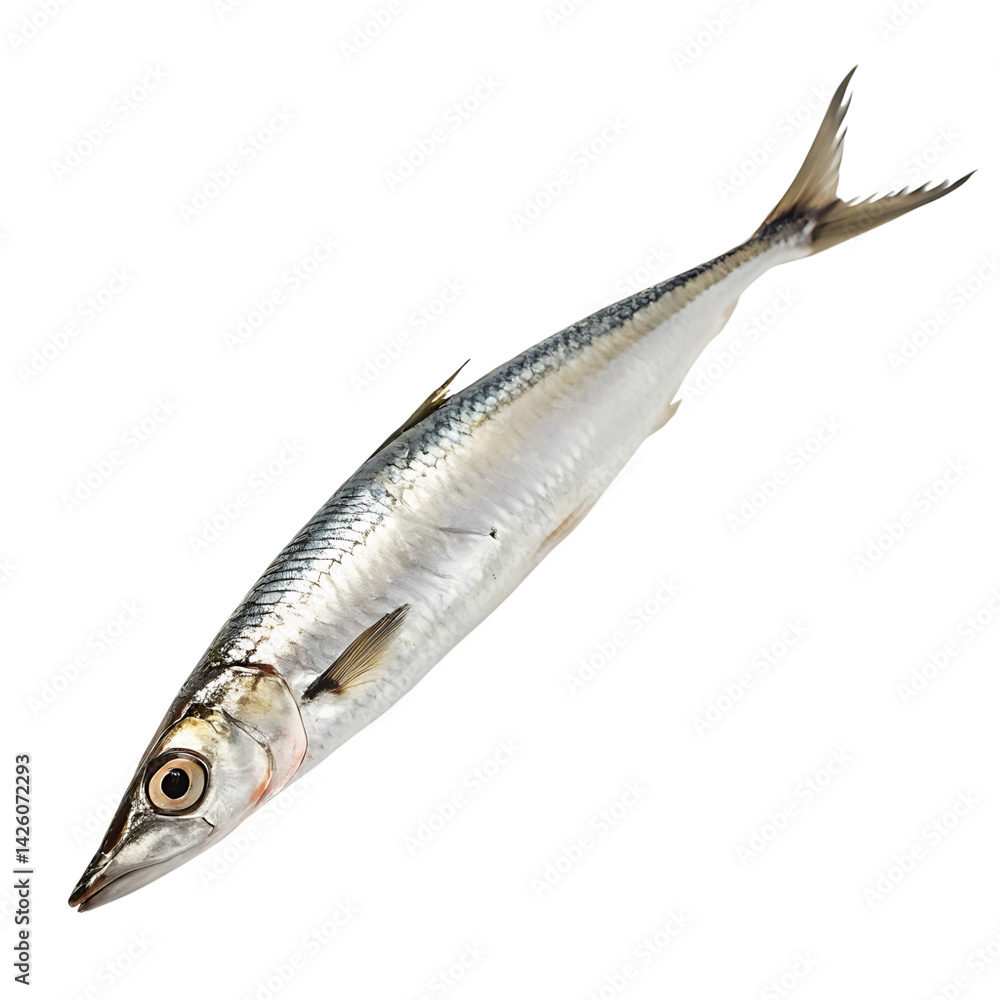 halfbeak Fish in transparent background.Freshwater Fish for Sale Delicious and Nutritious Seafood a Single Silverfish on Transparent background halfbeak Fish in transparent background.Freshwater Fish for Sale Delicious and Nutritious Seafood a Single Silverfish on Transparent background