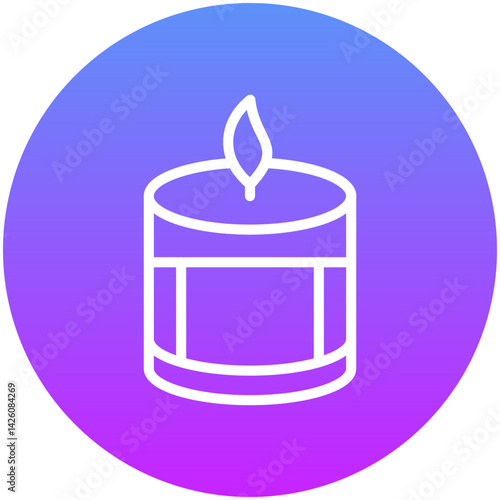 Scented Candle Icon