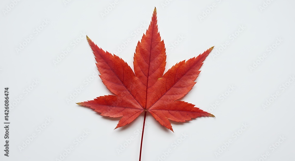 Red maple leaf autumn foliage Red maple leaf autumn foliage