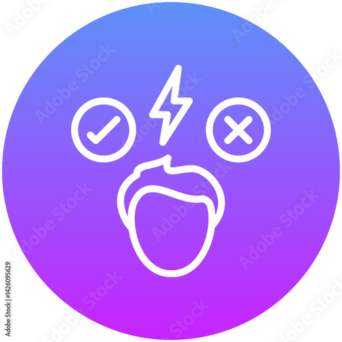 Conflicting Thoughts Icon