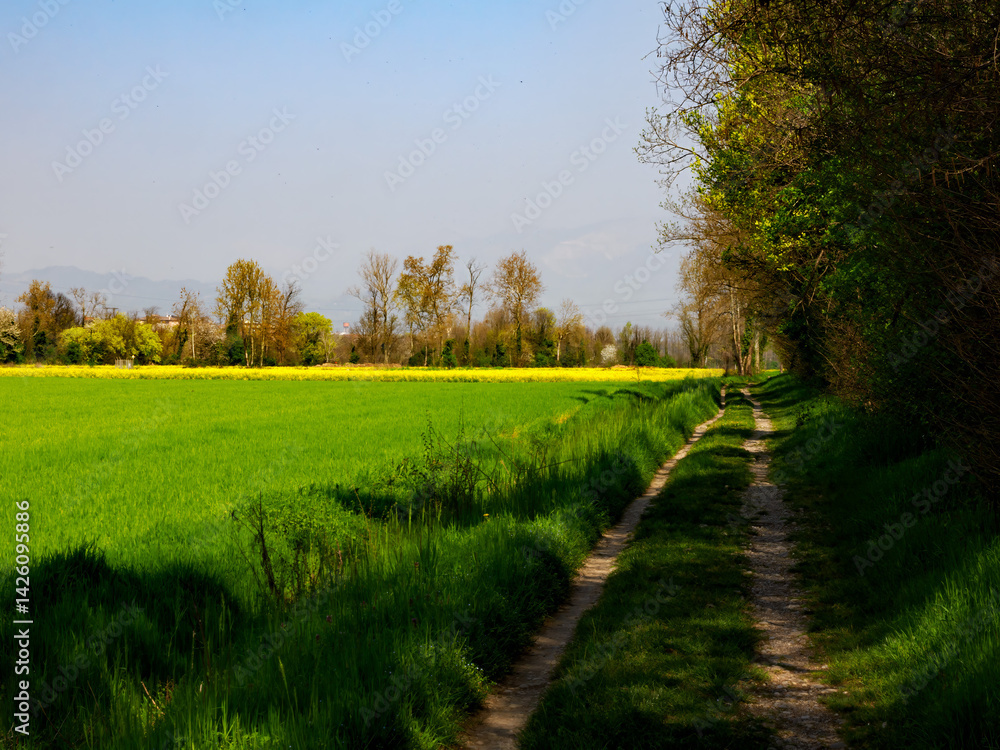 Marne, historic village near Brembate, Bergamo province, Italy