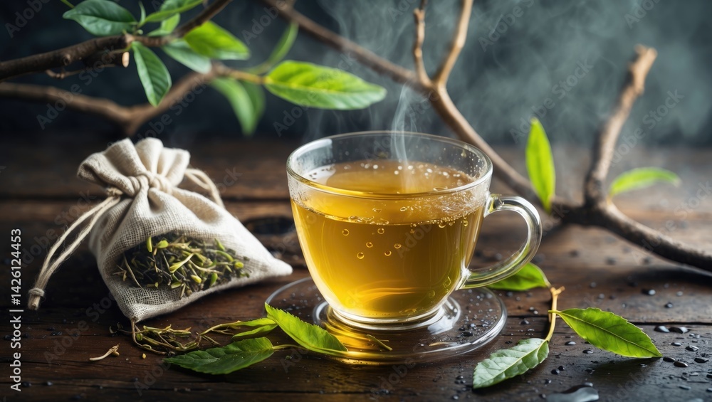 Organic birch leaf tea for health and healing Organic birch leaf tea for health and healing