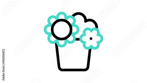 flower in a pot