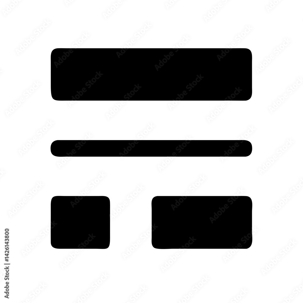 sidebar alt icon vector illustration sidebar alt icon vector illustration
