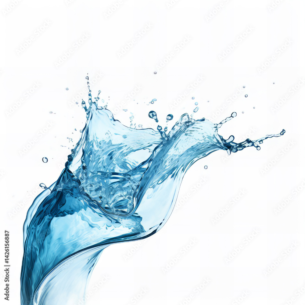 Obraz premium Water splash.