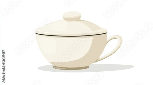Creamer or Sugar Bowl