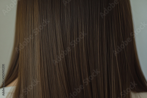 Beautiful hair of a beauty, hairstyle advertising design