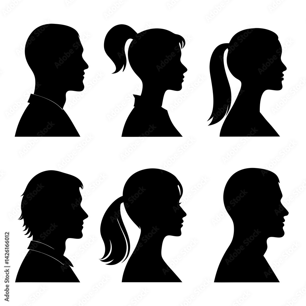 Minimal SI Shape Silhouette Design Minimal SI Shape Silhouette Design