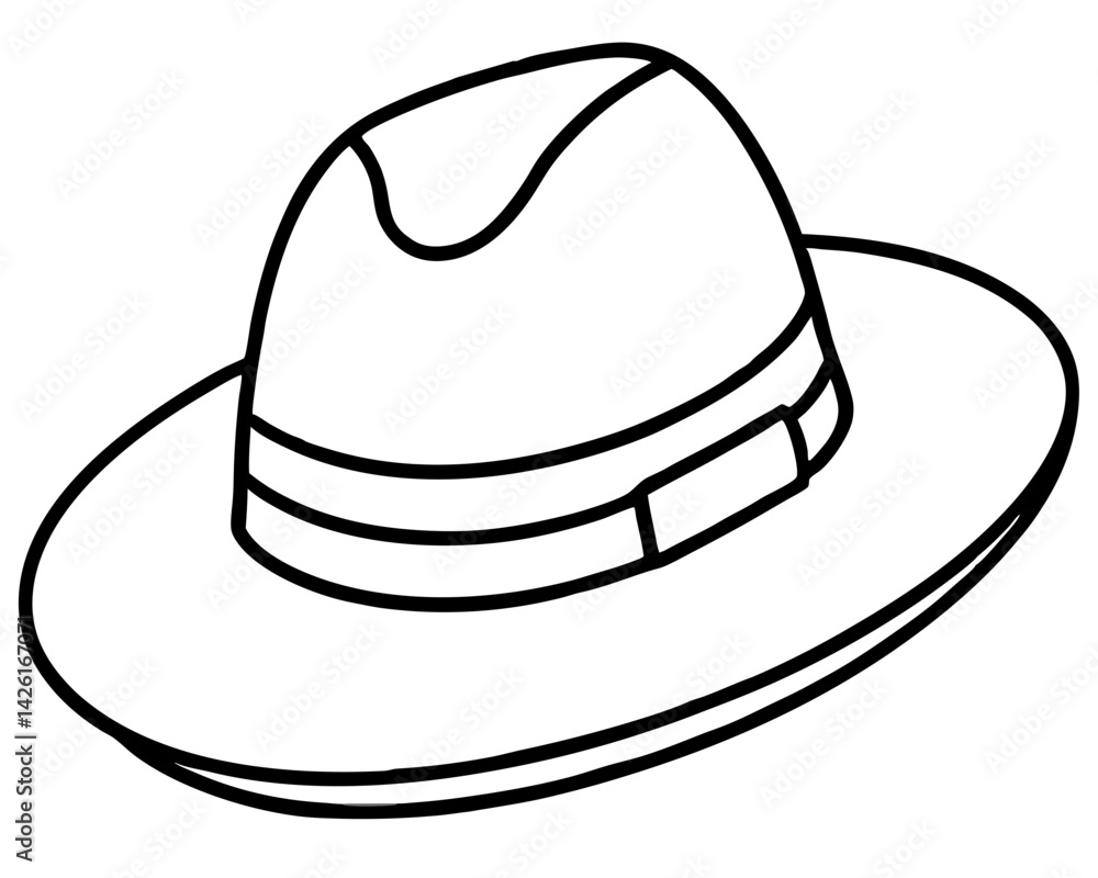 cowboy hat isolated on white cowboy hat isolated on white