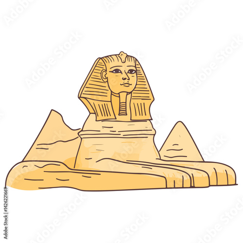 egyptian sphinx sculpture