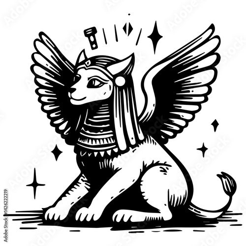 egyptian sphinx sculpture