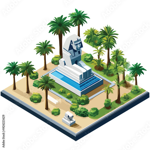 egyptian sphinx sculpture