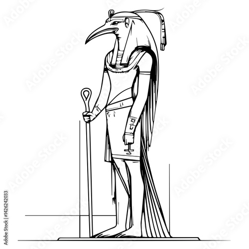 Religion of Ancient Egypt. Thoth.