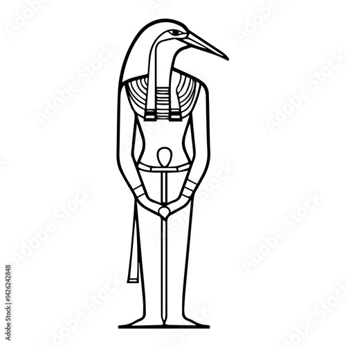 Religion of Ancient Egypt. Thoth.