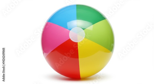 Free Download Mix of colors blue, pink, yellow, green, and red against a stark white background - GFXLoad