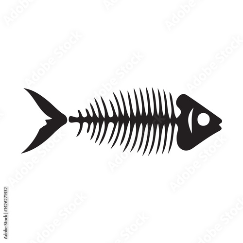 skeleton of a fish