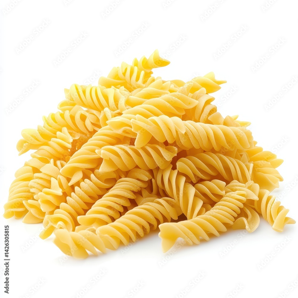 Pile of spiral pasta (5) Pile of spiral pasta (5)