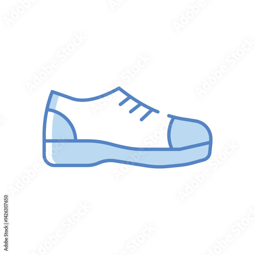 Leather Shoes  Vector icon