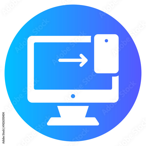 backup gradient icon