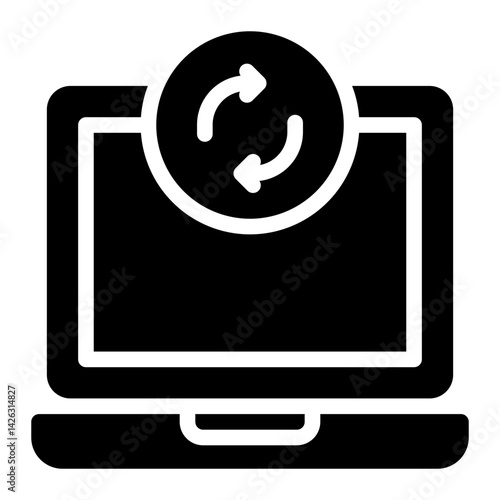 backup glyph icon
