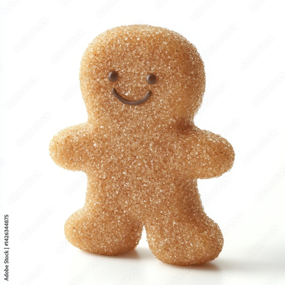 Sweet, sugared gingerbread man Sweet, sugared gingerbread man