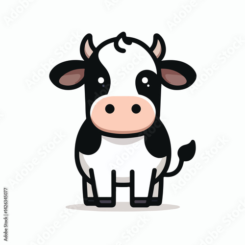 Art & Illustration cow vector simple 
