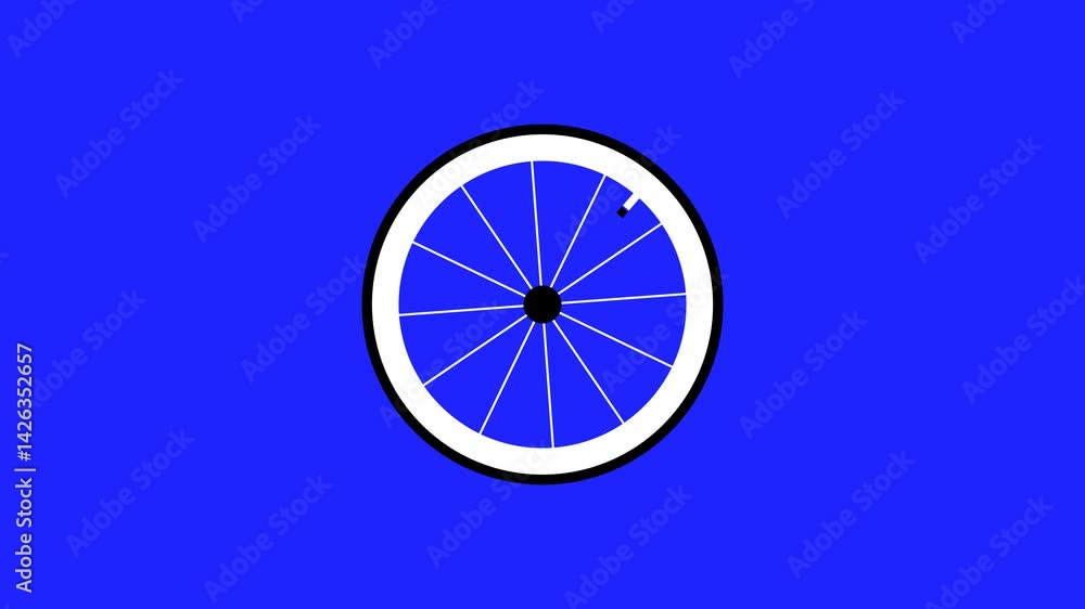 spinning bicycle wheel animation spinning bicycle wheel animation