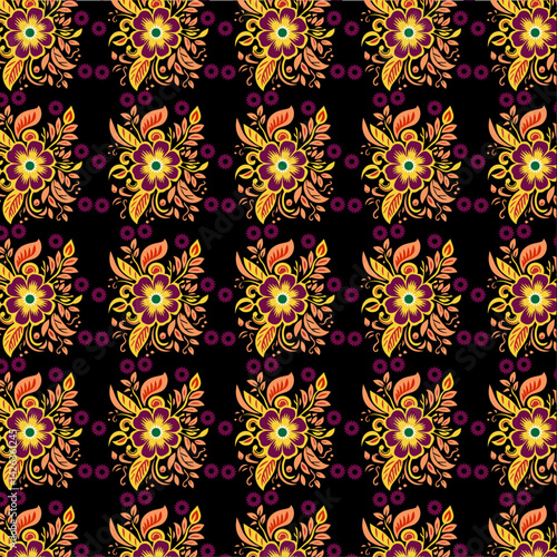 Pattern design is the art of creating repeated visual elements to form a cohesive and aesthetically pleasing composition.