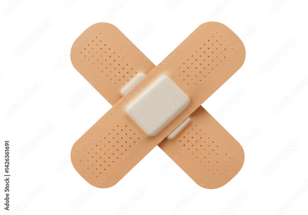 Bandaid bandage isolated transparent background Bandaid bandage isolated transparent background