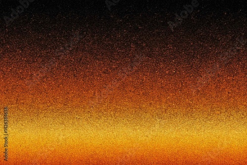 Obraz na płótnie Gradient Texture of Orange and Black, noise texture effect, large banner copy space ,abstract noise texture banner w salonie