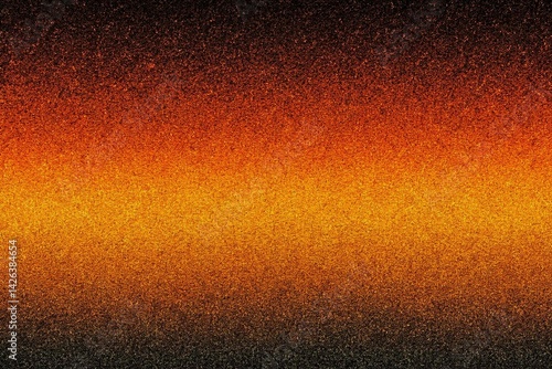 Obraz na płótnie Gradient Texture of Orange and Black, noise texture effect, large banner copy space ,abstract noise texture banner w salonie