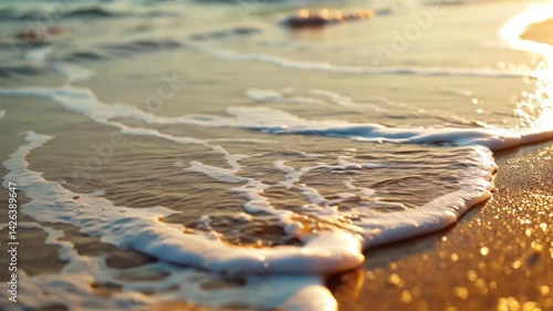 Meditative Waves - 4K Slow Motion Shoreline Hypnosis