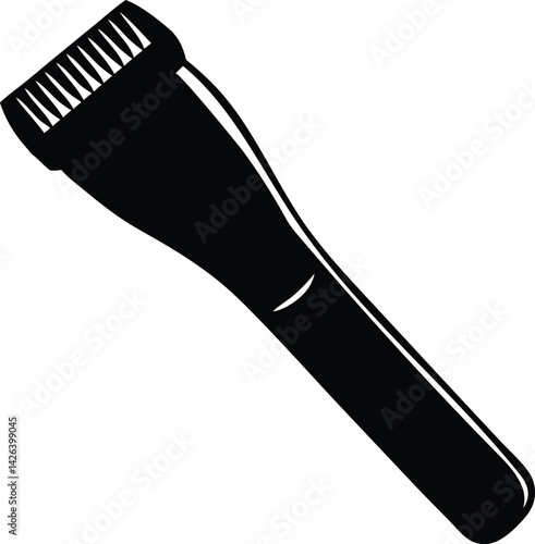 hair trimmer silhouette vector icon