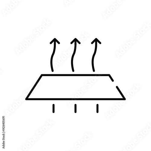 Breathable  Vector icon