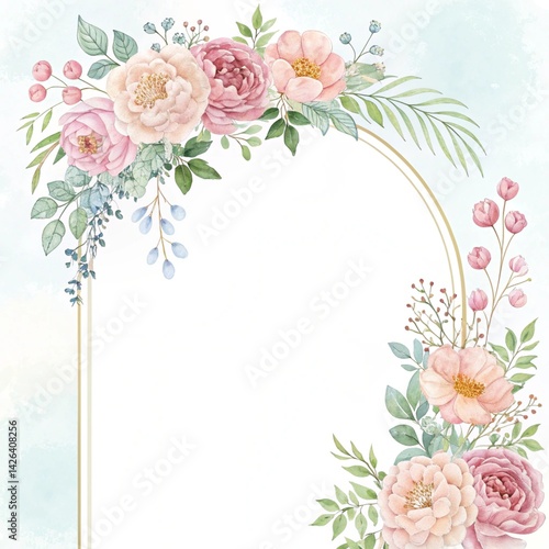vintage background with roses