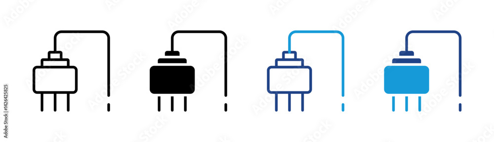 Fototapeta premium Plug Icon
