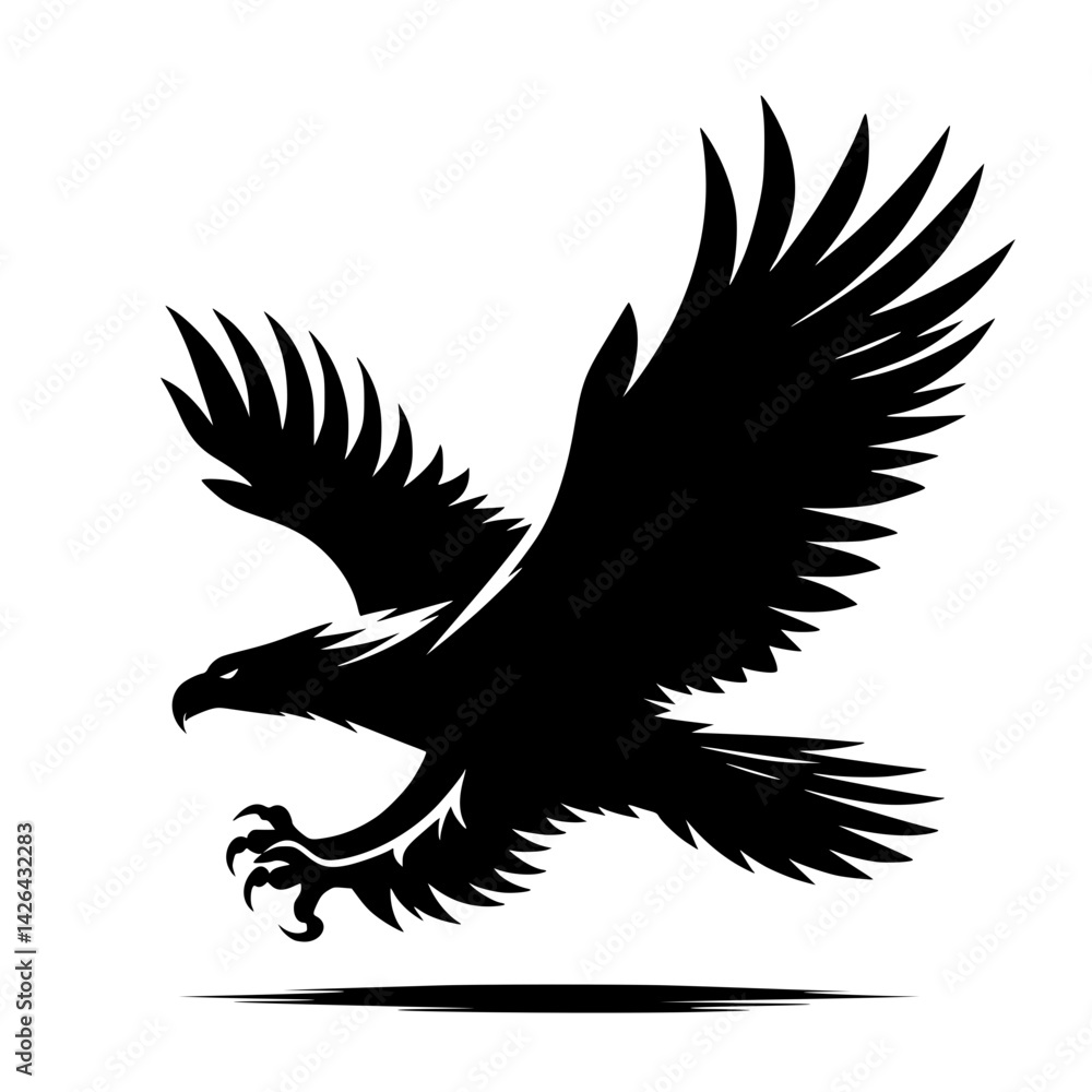 Obraz premium eagle vector illustration