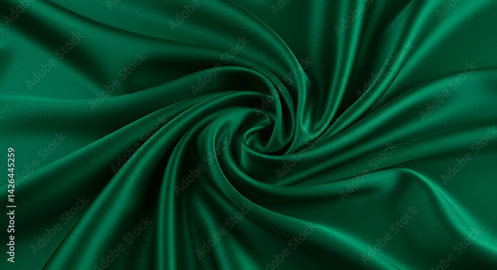 Obraz premium Crumpled Silk Fabric Texture