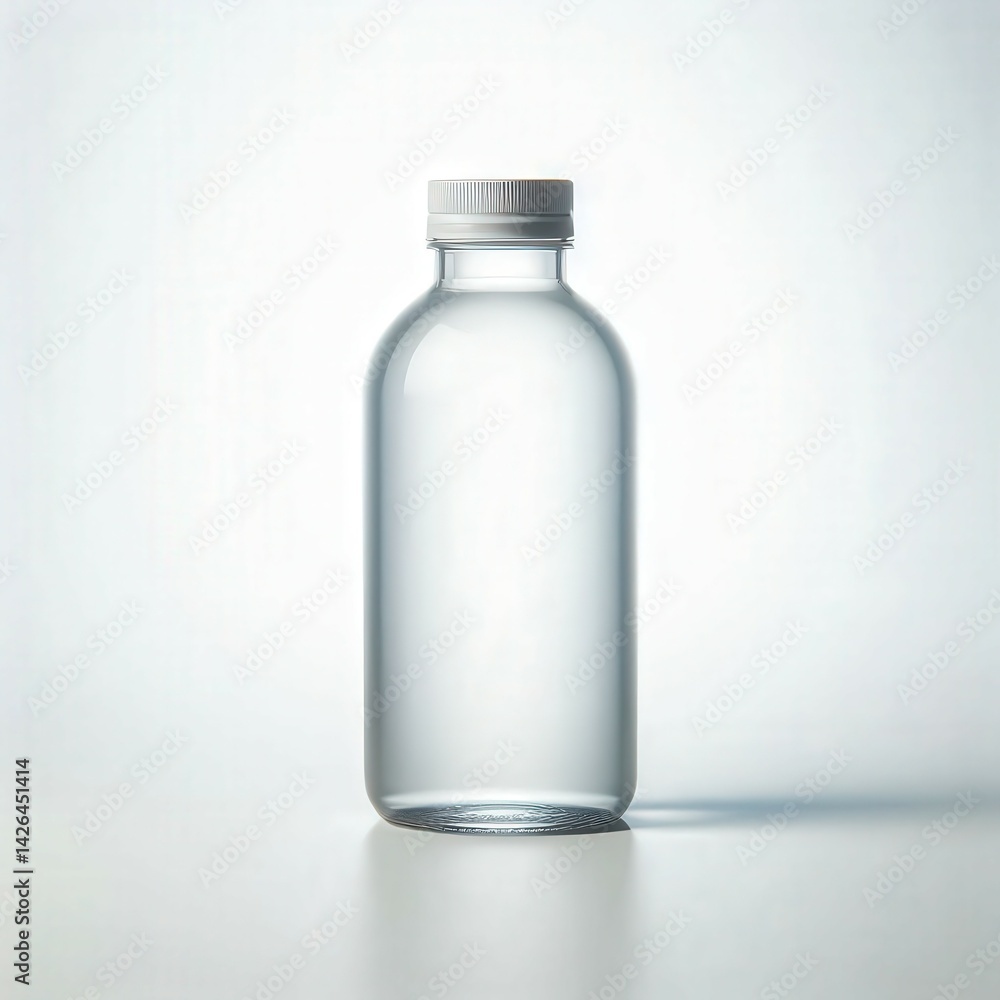 Clean Minimalist Product Bottle Clean Minimalist Product Bottle
