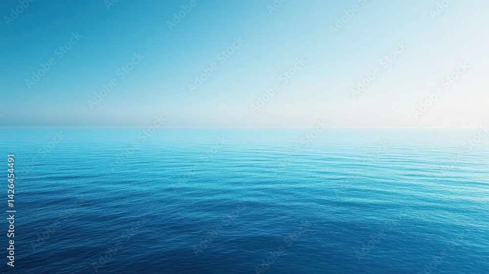 Tranquil Ocean Vista: A Serene Seascape Tranquil Ocean Vista: A Serene Seascape